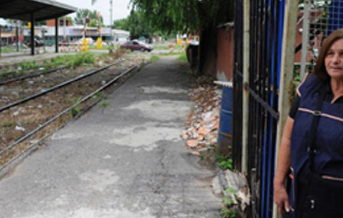 Rosario: Los vecinos del Apeadero Sur se ilusionan con la futura llegada del tren al barrio