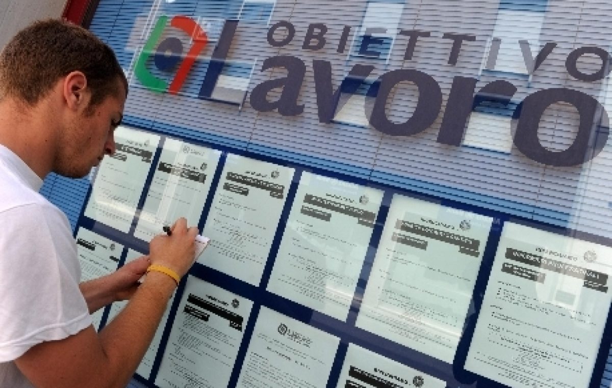 Más de dos millones de jóvenes italianos de entre 15 y 29 años están sin trabajo ni estudio