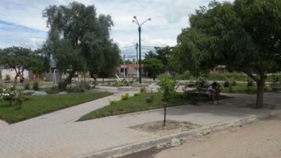 Todo un ejemplo: jóvenes reconstruyeron una plaza en General Güemes