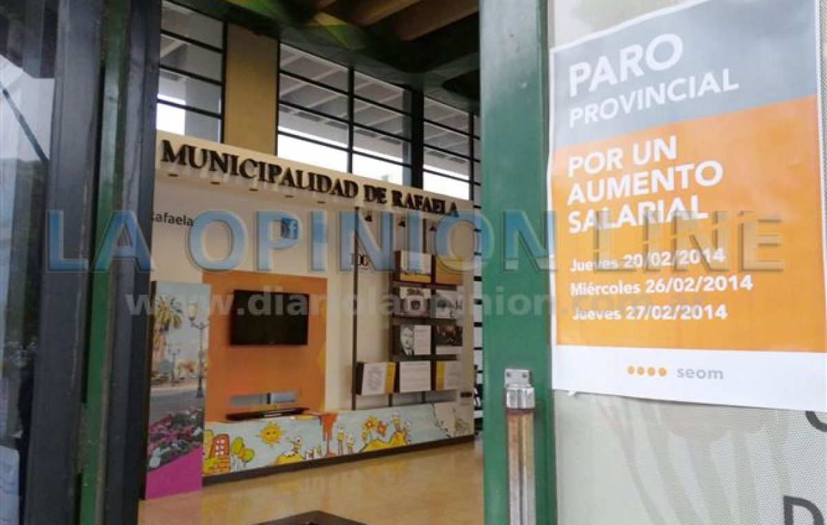 Santa Fe: Fracasó la reunión paritaria y los municipales de toda la Provincia paran por 48 horas