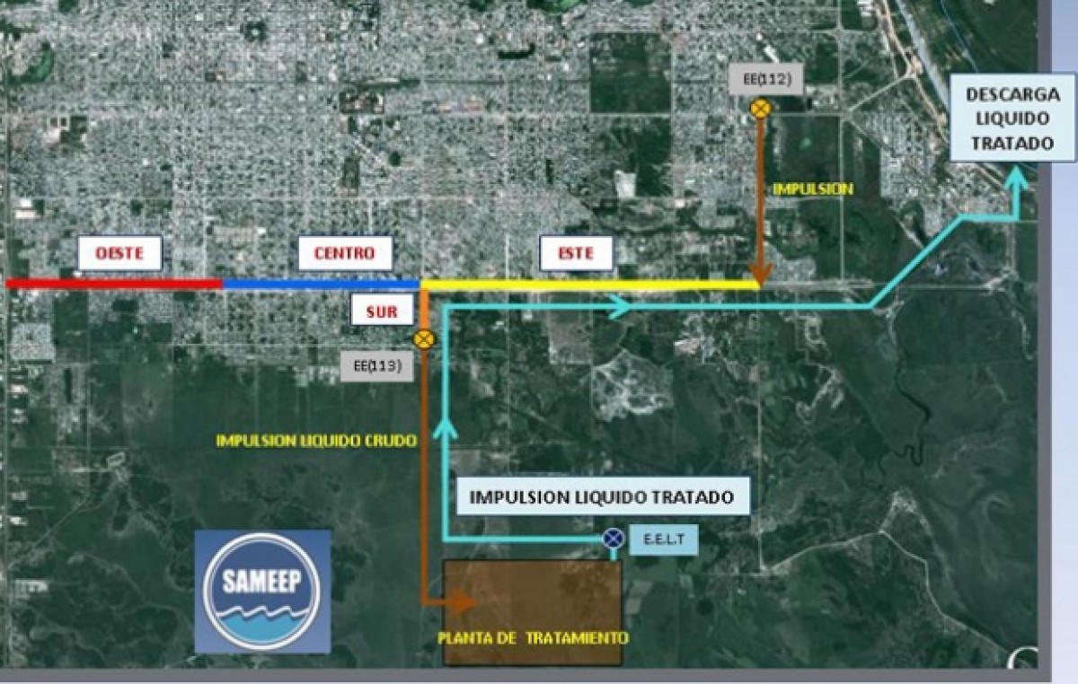 Resistencia: Plan de cloacas ampliará el servicio a más del 80% del área metropolitana