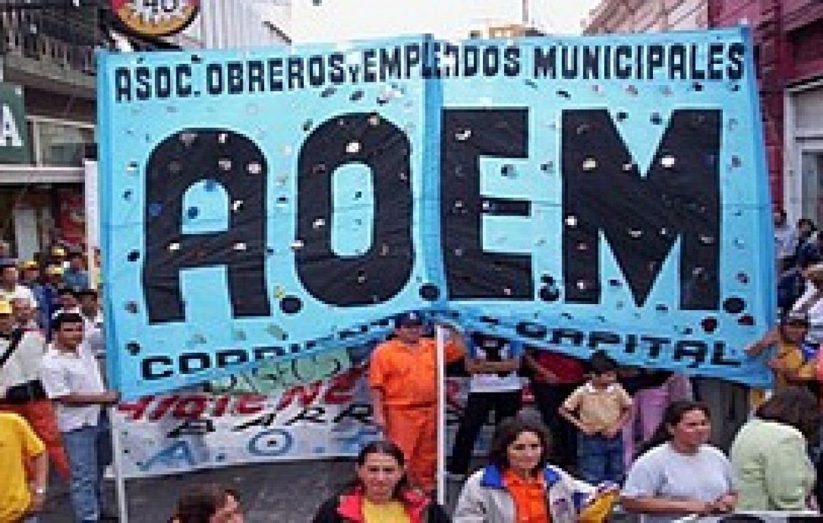 Sólo AOEM podrá asistir a las paritarias comunales