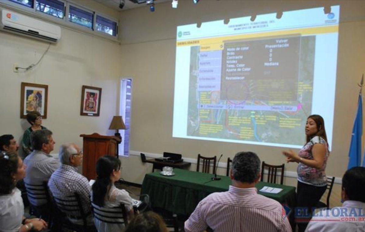 En Mercedes presentaron un plan de ordenamiento territorial