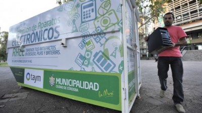 Municipalidad de Córdoba suma más lugares para tirar los residuos tecnológicos