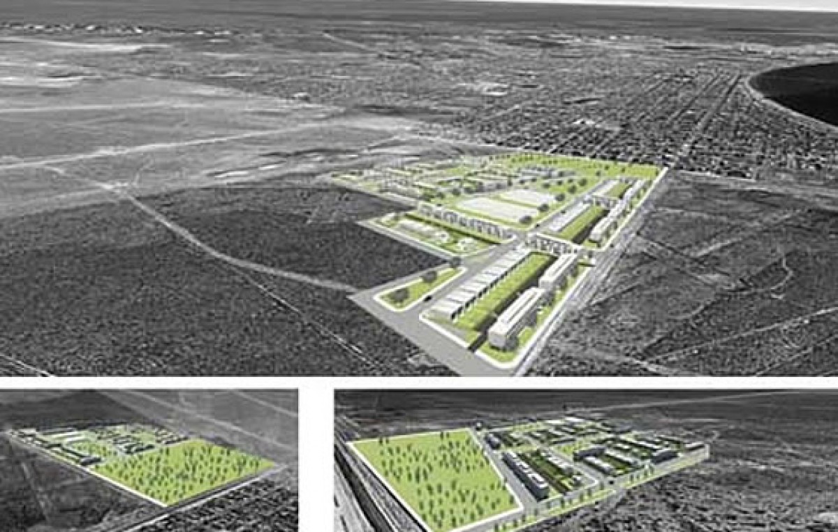 Puerto Madryn: Las 570 casas del ProCreAr imprimirán un nuevo perfil urbanístico en la zona sur