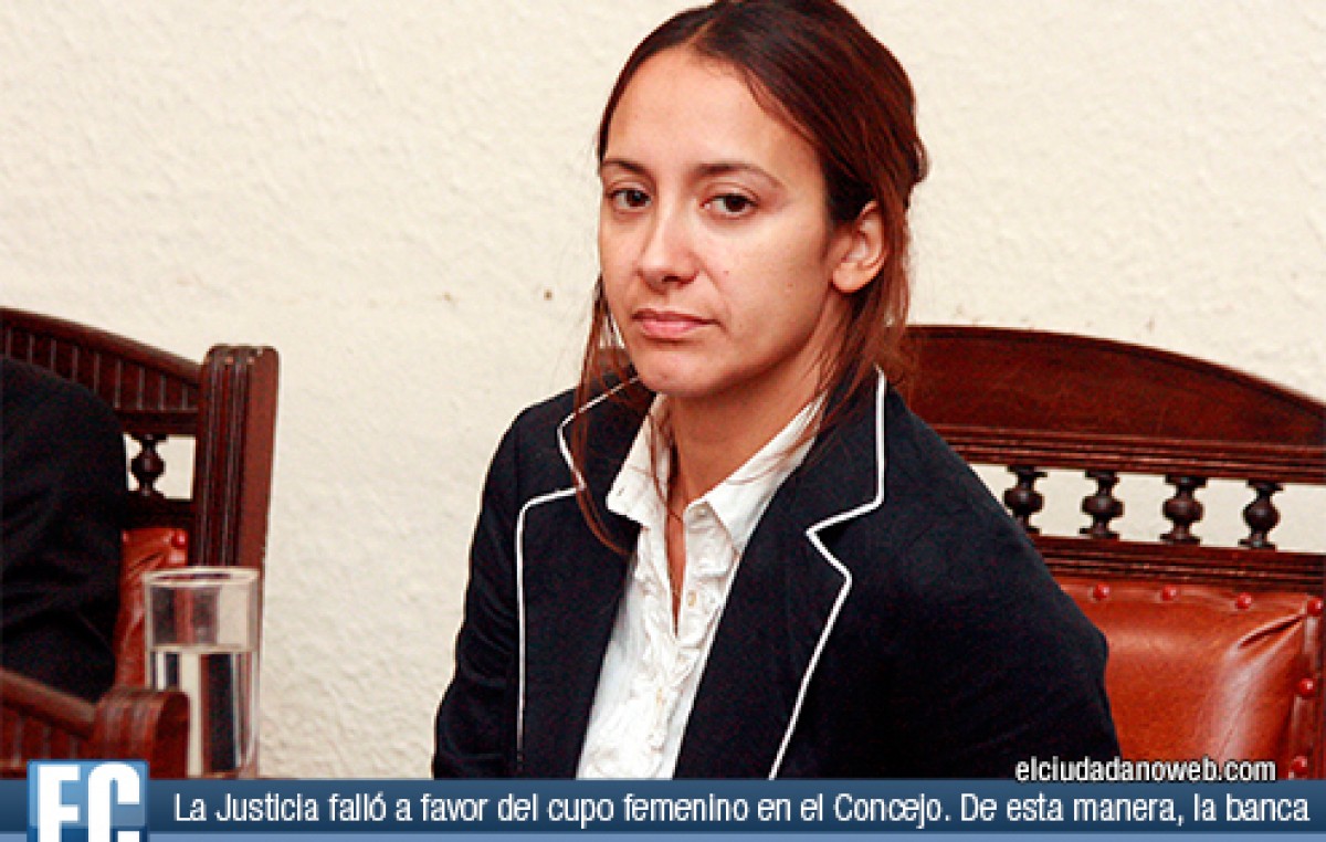 La Justicia falló a favor del cupo femenino en el Concejo Municipal de Rosario