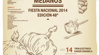 Médanos, listo para otra edición de la Fiesta Nacional del Ajo