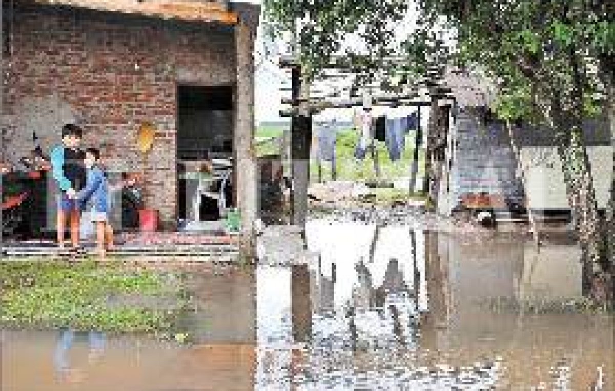 Casi 400 mm de lluvia dejaron a Florencia y su gente bajo agua