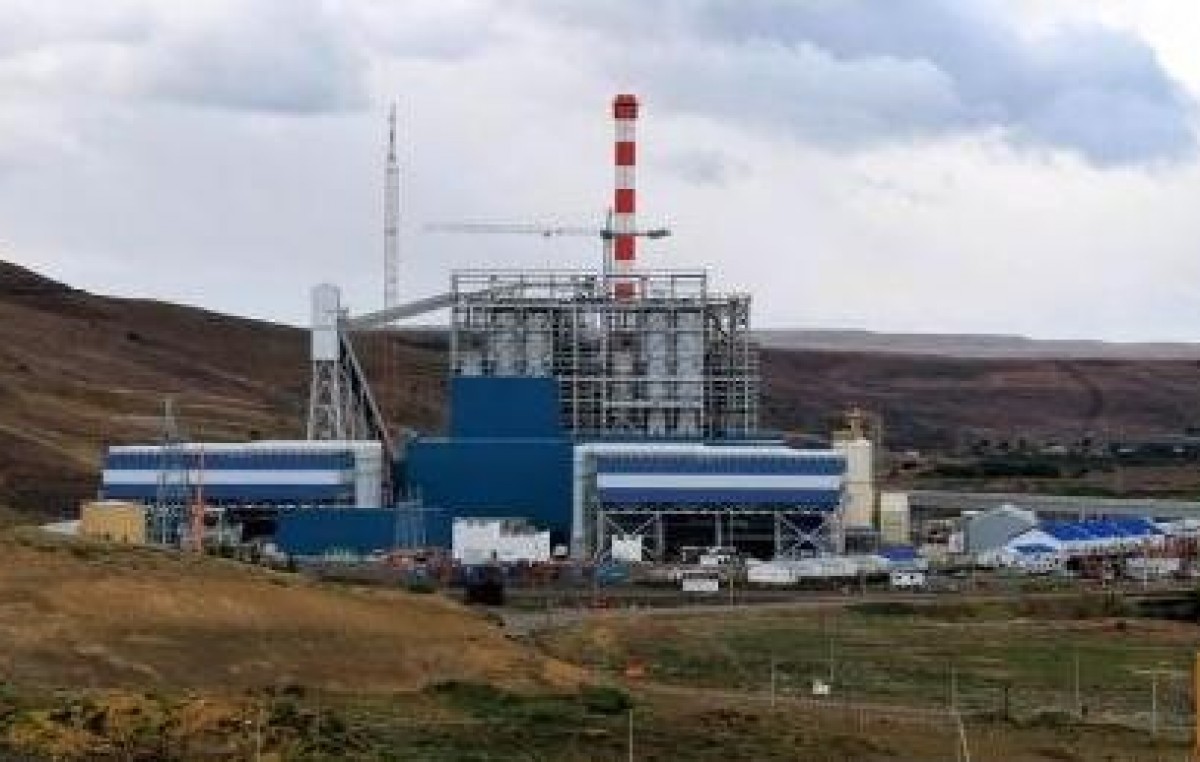 La termoeléctrica Río Turbio está casi terminada