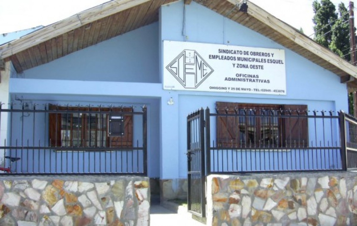El piso que plantea la asamblea de afiliados del Soeme Esquel es de un 30%