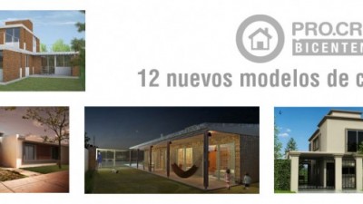 Ya se encuentran disponibles 12 nuevos modelos de casas Procrear