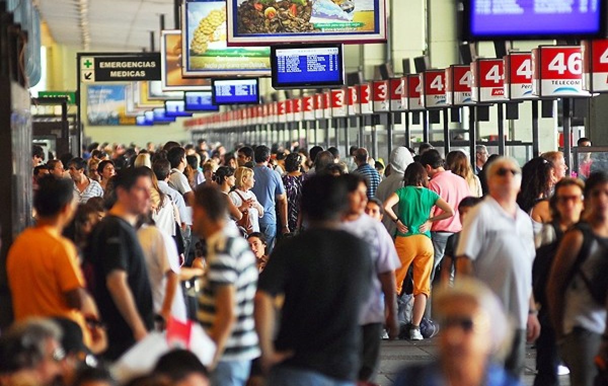 Un millón y medio de turistas viaja por el país durante el feriado largo