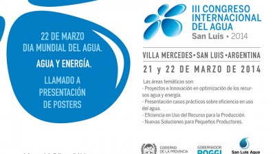 Comenzó el Congreso Mundial del Agua en Villa Mercedes