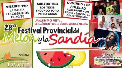 Festival Provincial del Melón y la Sandía en Mendoza