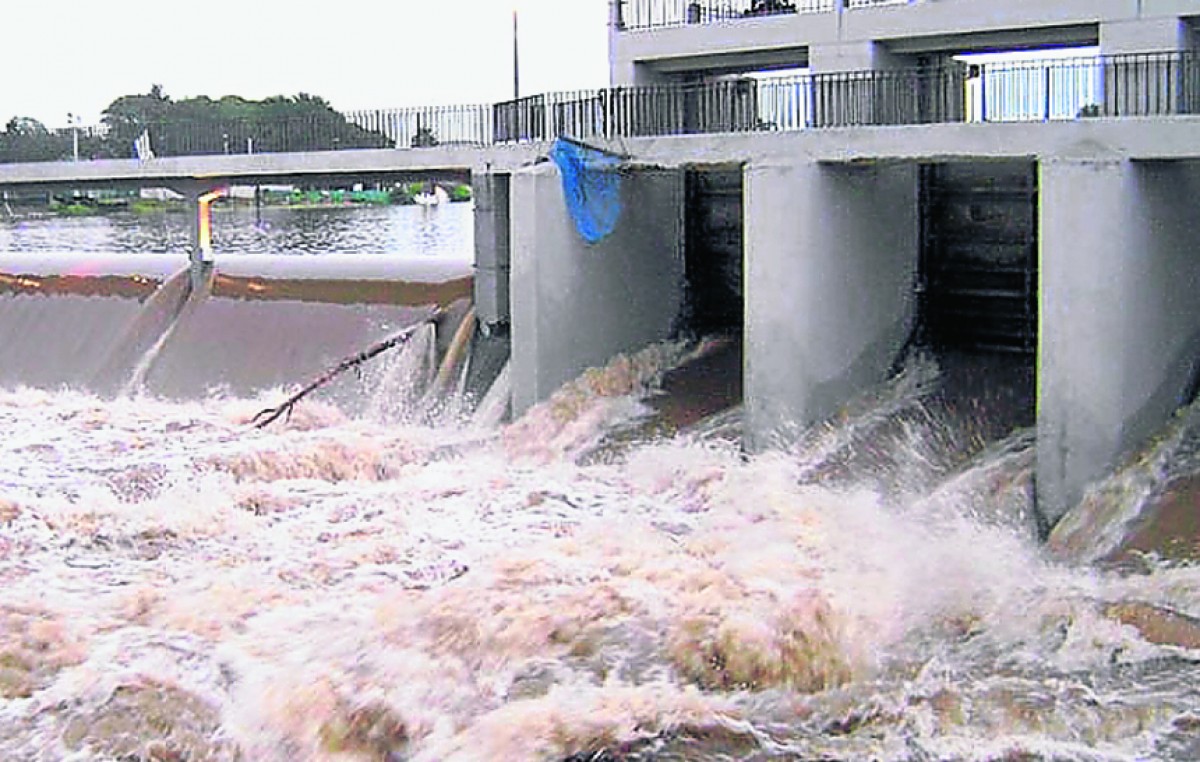 La bravura del río Ctalamochita amenaza a la región