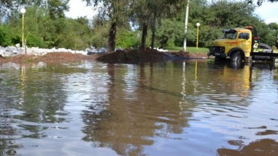 El río sube y no le da tregua a Bell Ville