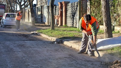 Paro de trabajadoras precarizadas en la Municipalidad de Capitán Bermúdez
