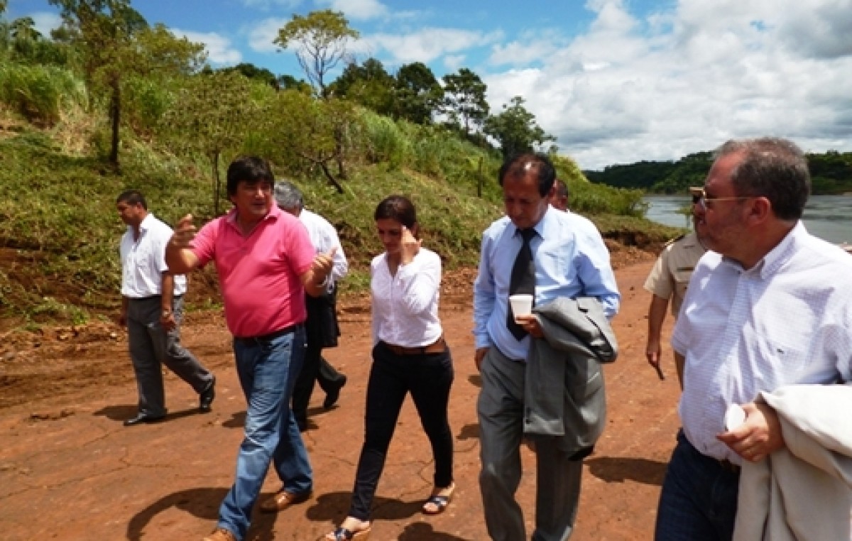 Ultiman detalles para instalar la Aduana en Puerto Piray