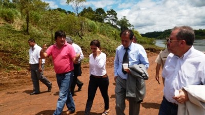 Ultiman detalles para instalar la Aduana en Puerto Piray