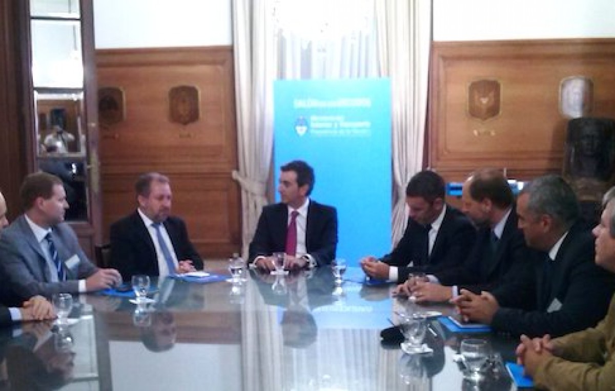 Randazzo recibió al Ministro de Gobierno y varios intendentes de Misiones