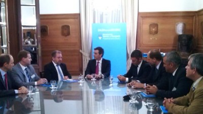 Randazzo recibió al Ministro de Gobierno y varios intendentes de Misiones