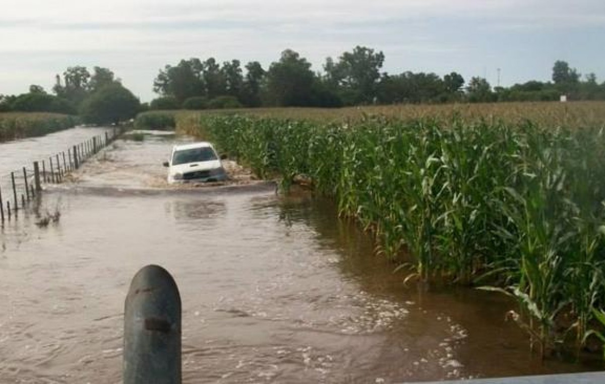 Idiazábal, otro pueblo cordobés afectado por el agua
