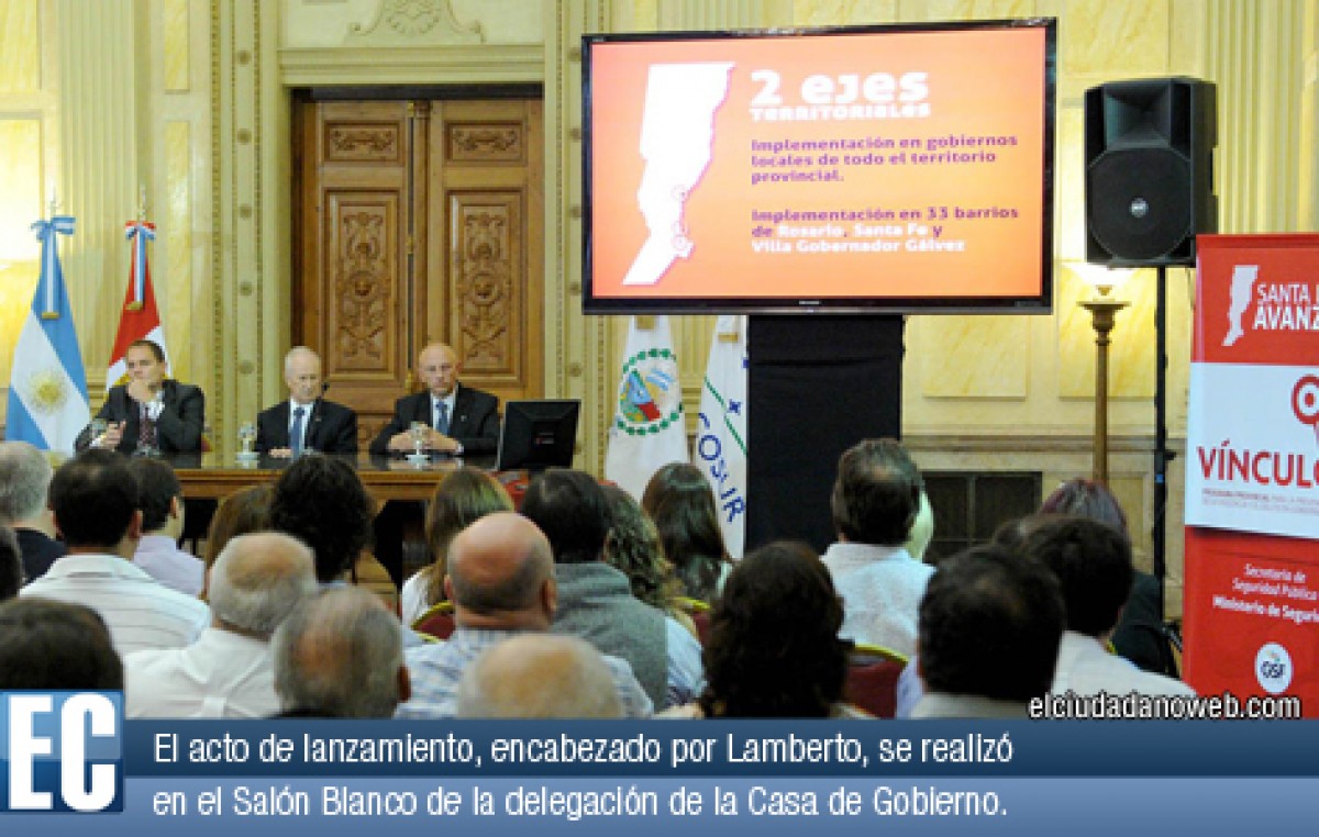 Santa Fe: Relanzan plan para combatir el delito junto a municipios
