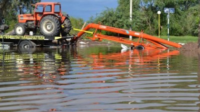 El agua también complica a muchos campos del sudeste Cordobés
