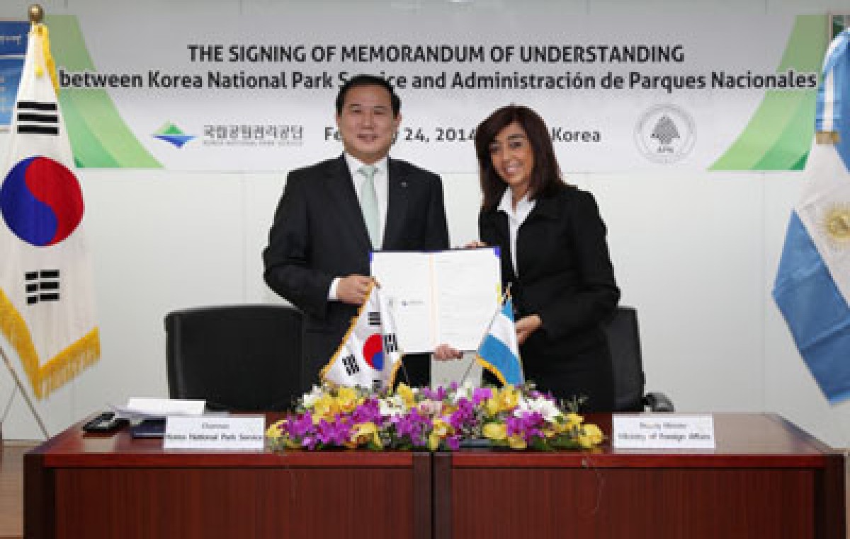Corea se suma al manejo y conservación de Áreas Protegidas