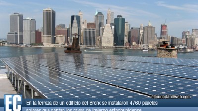 Nueva York se maravilla con la ventaja de la energía solar
