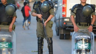 Gendarmes en moto patrullarán el centro y toda la city bancaria de Rosario