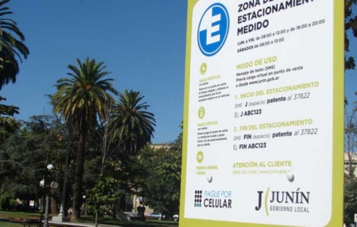 Junín y Mercedes encabezan los estacionamientos medidos más caros de la Provincia