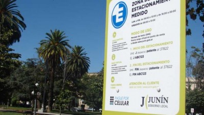 Junín y Mercedes encabezan los estacionamientos medidos más caros de la Provincia