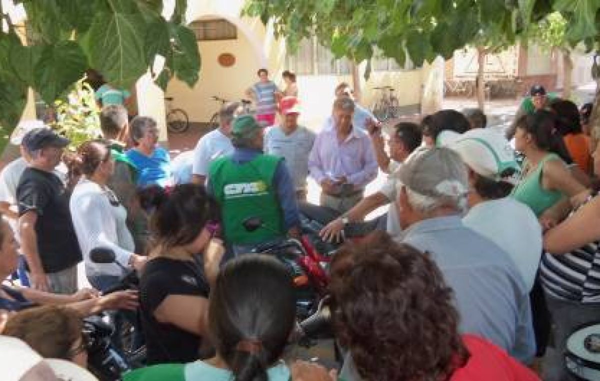 Descontarán el 60% del sueldo a tinogasteños