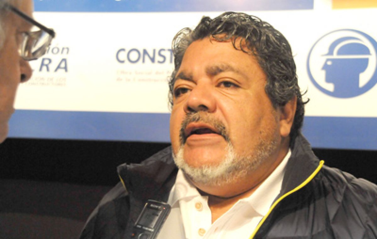 «Nos preocupa la cantidad de drogas que se consume en las obras» dice Gerardo Martínez