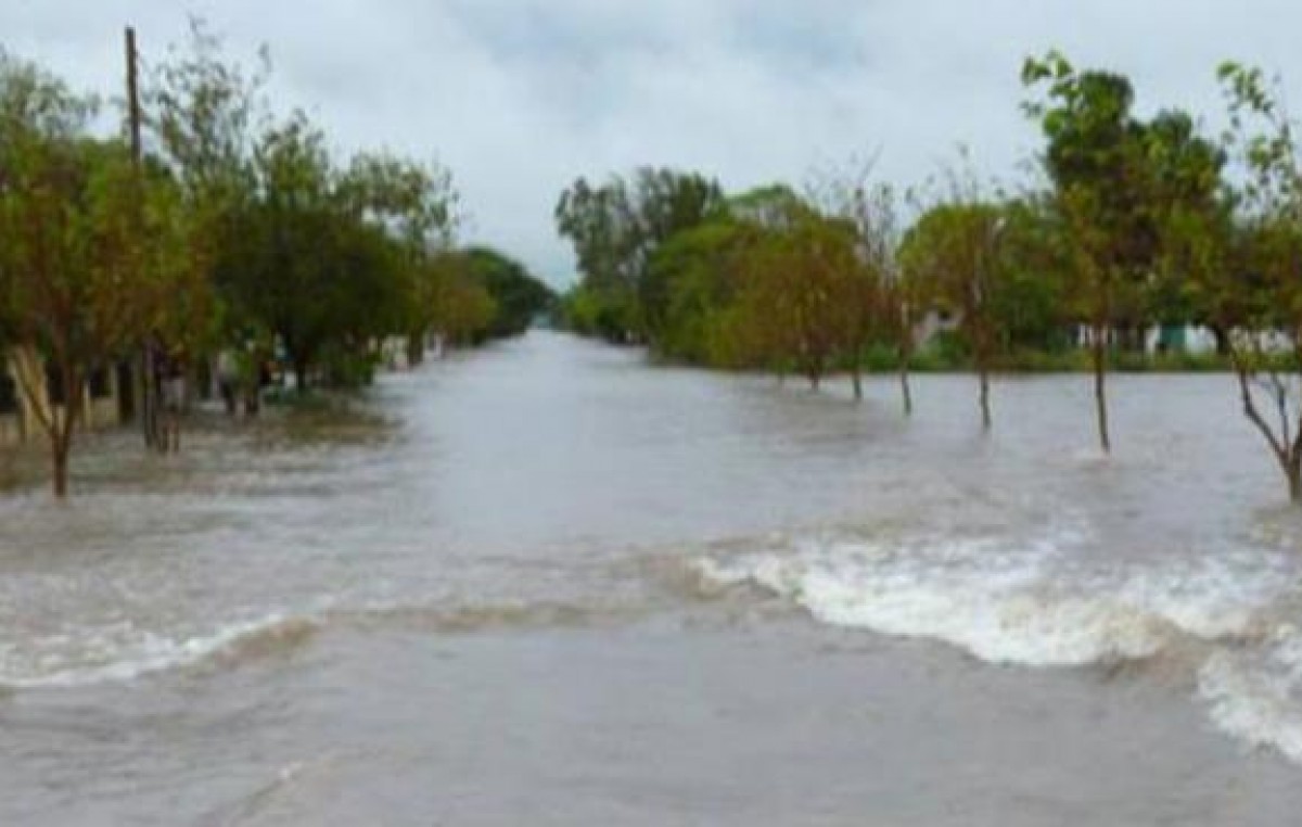 Obispo Trejo, un pueblo anegado en el norte cordobés