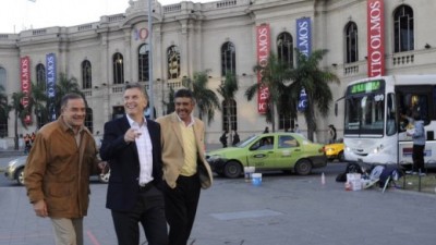 Macri criticó la tasa vial y dijo que De la Sota “administra mal”