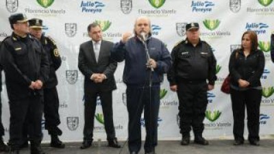 Florencio Varela: Pusieron en marcha el Comando de Patrullas Comunitarias