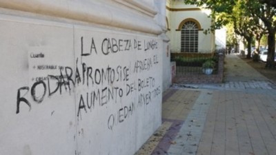 En Tandil quieren sacar una Patrulla Antigrafiti para tapar pintadas en 48 horas