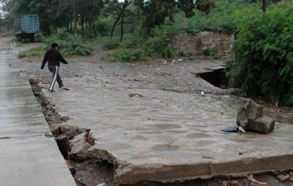 San Pedro quedó bajo el agua
