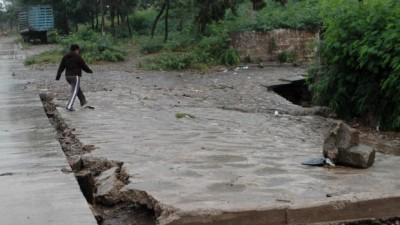 San Pedro quedó bajo el agua