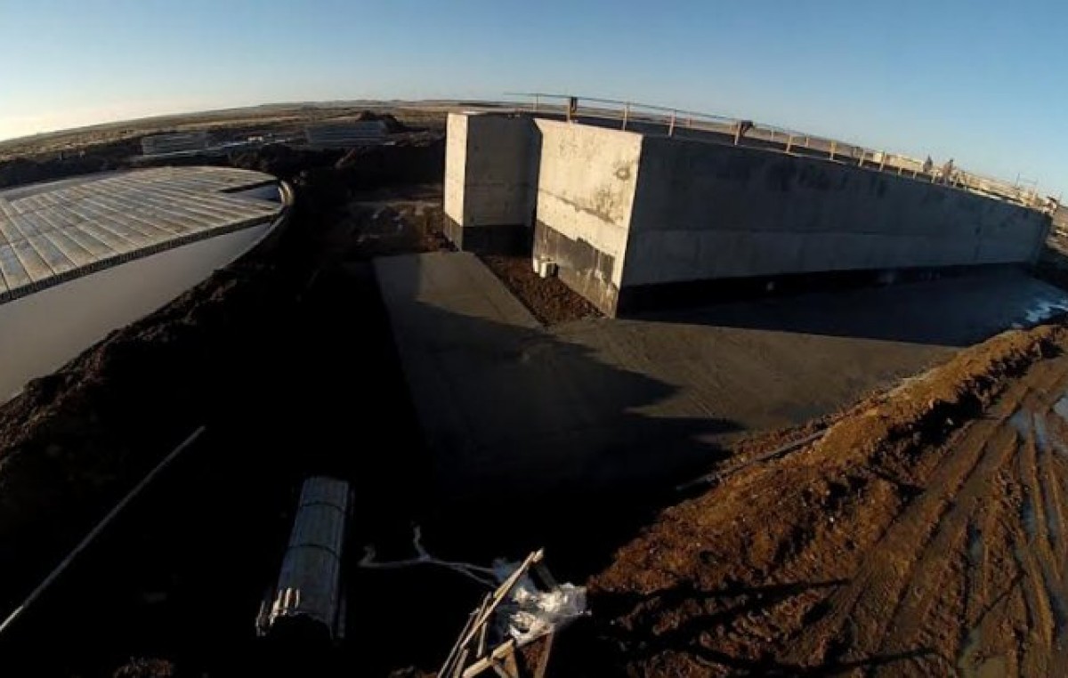Avanzan las obras para optimizar el servicio de agua potable en Río Grande