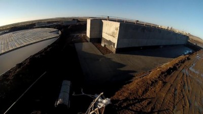 Avanzan las obras para optimizar el servicio de agua potable en Río Grande