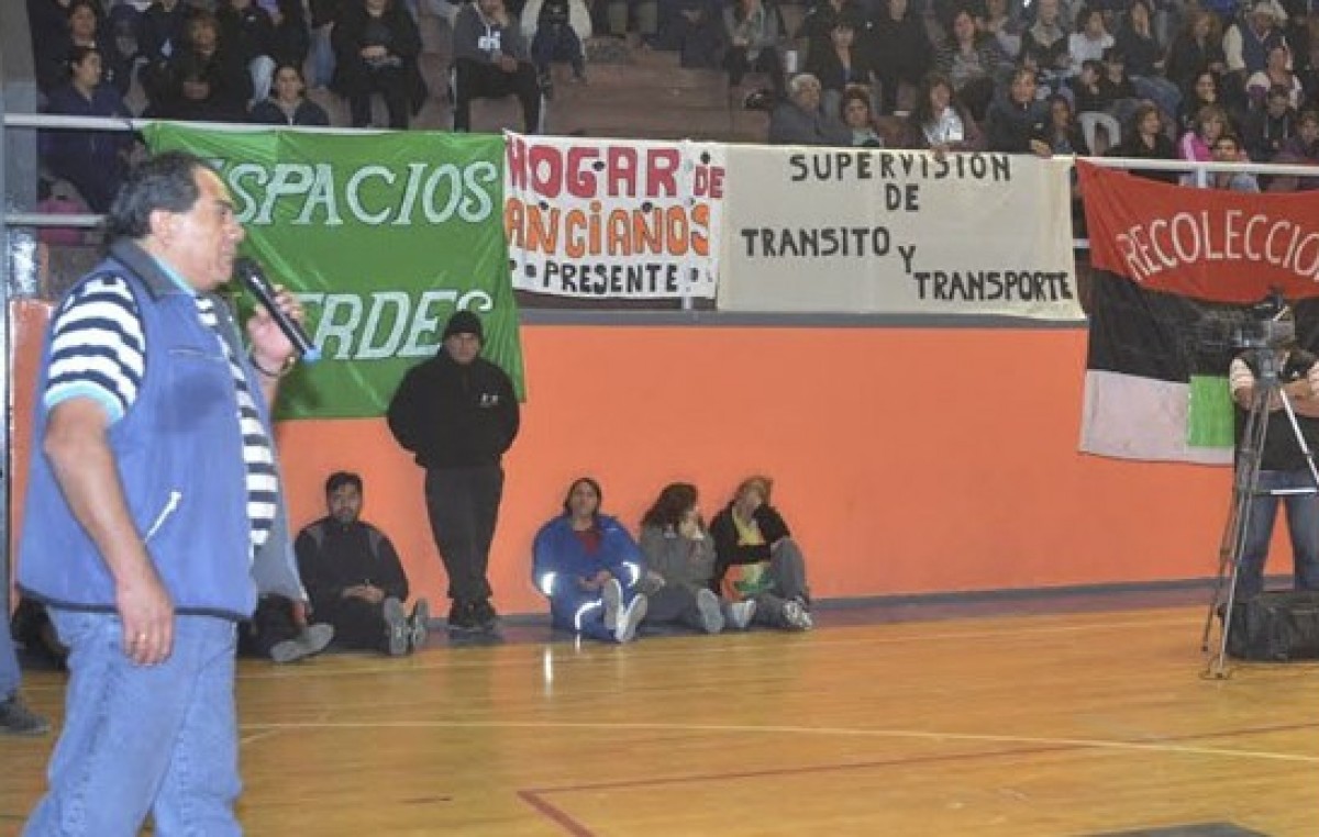 Ministerio de Trabajo intimó a gremio municipal de Caleta Olivia 