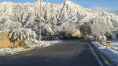 Nieve: Postales de Vinchina