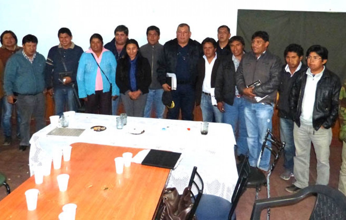 Jefes comunales de la Puna expusieron sus necesidades