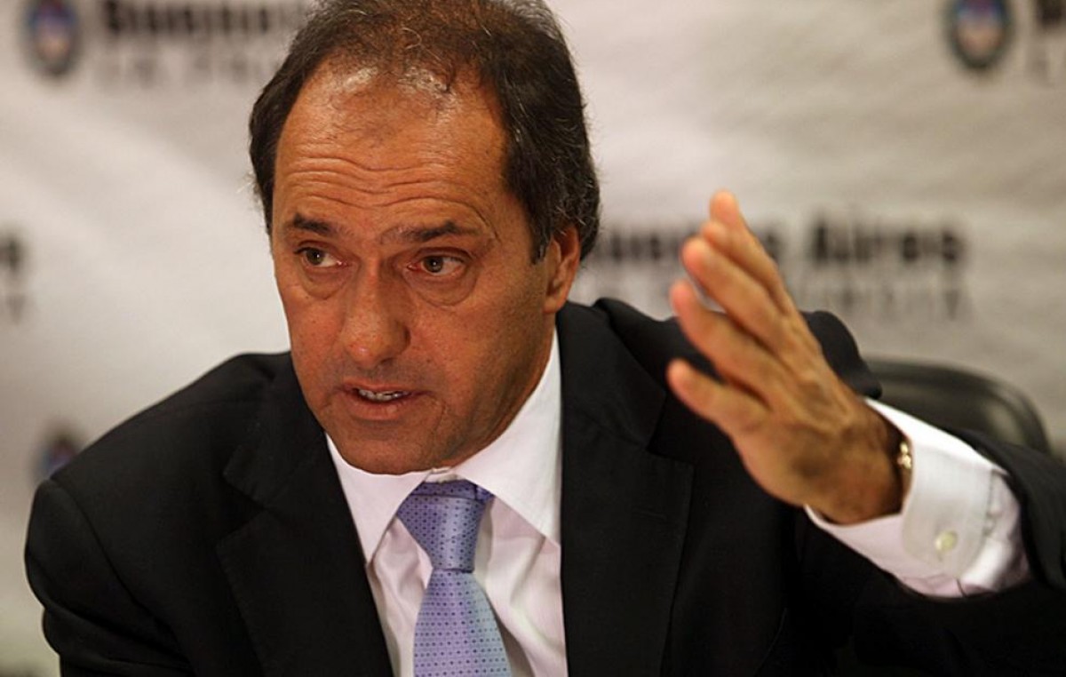 Reelección de intendentes: para Scioli “los problemas son otros”