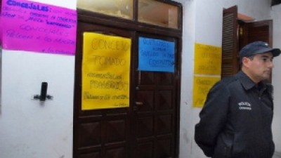 Empleados tomaron el Concejo Deliberante de Valle Viejo