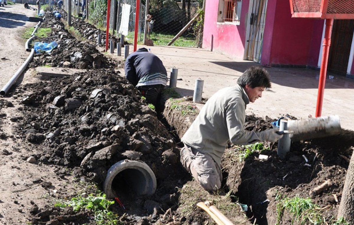 Florencio Varela pasó «del 52 al 92 por ciento de cobertura en red de agua potable» desde el 2003
