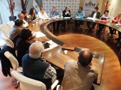 Funcionarios y vecinos abordaron la problemática que dejó la inundación